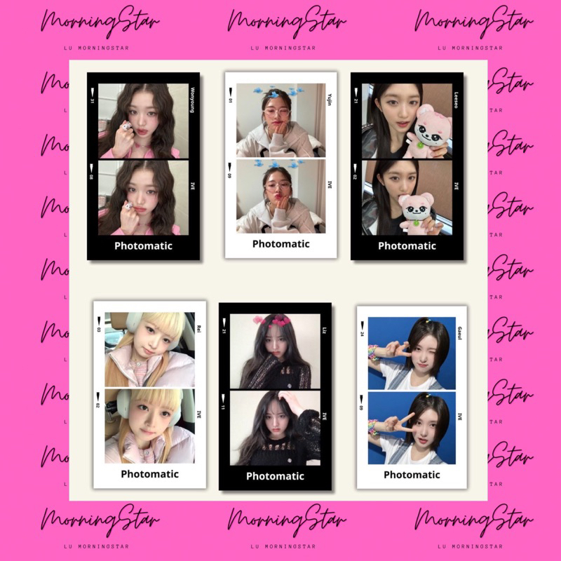 Set card fanmade IVE