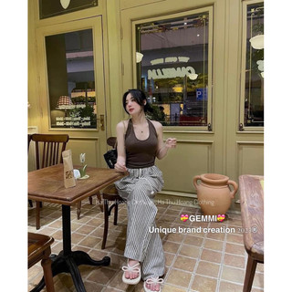Quần xuông kẻ dây rút qc l1