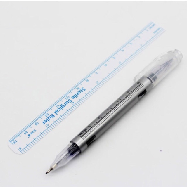 Bút định hình mày môi nét 1mm, bút màu trắng vẽ khuôn trong phun xăm