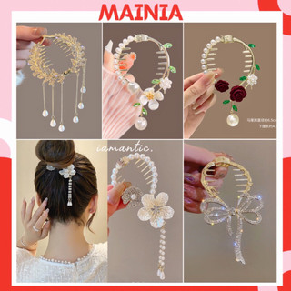 [ SẴN HÀNG ] Kẹp Búi Tóc Hàn Quốc Hot Trend Nhiều Mẫu Siêu Đẹp Mainia Shop