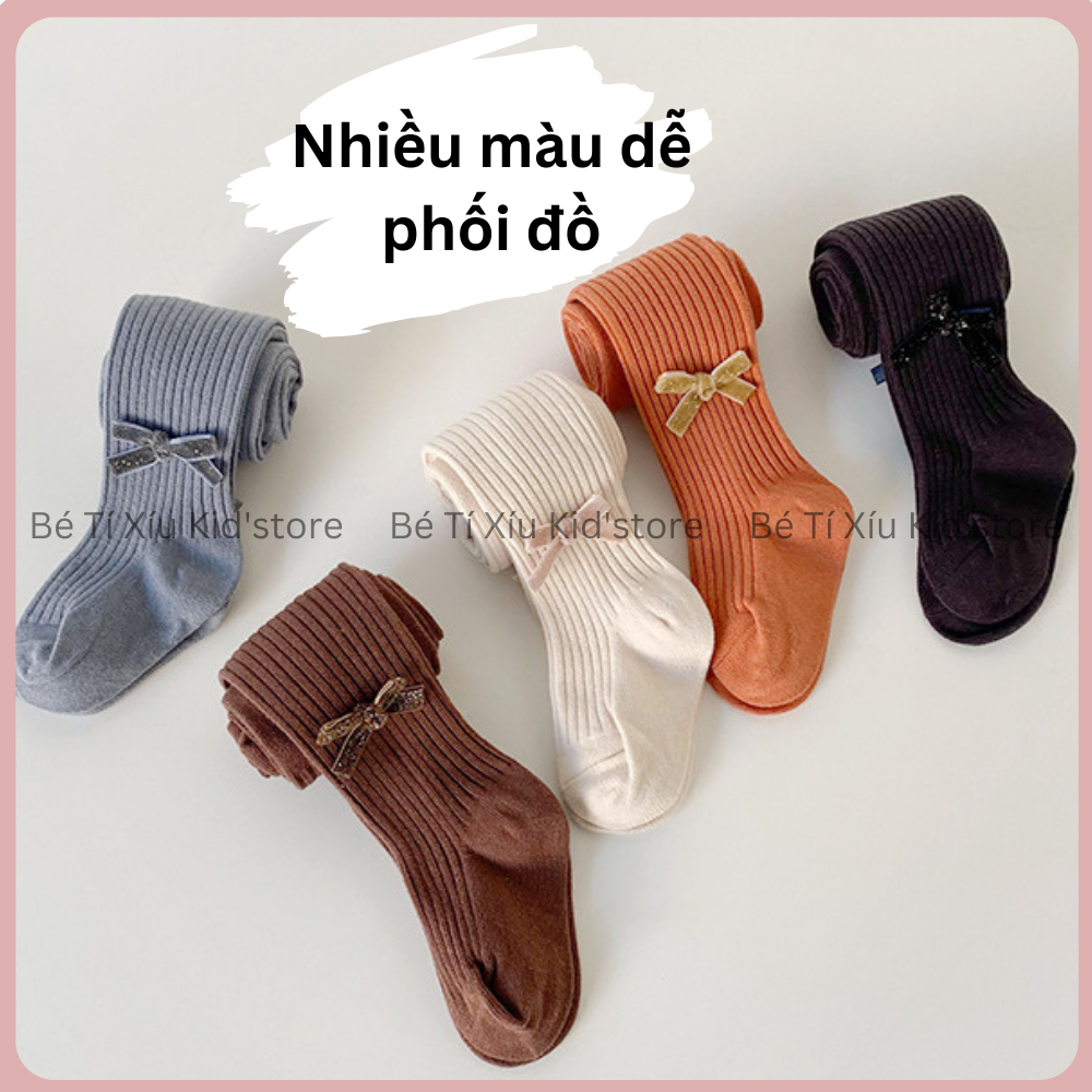 Quần Tất Len Cả Bàn, Quần Legging Len 1-9 Tuổi Rẻ Đẹp Cho Bé Gái