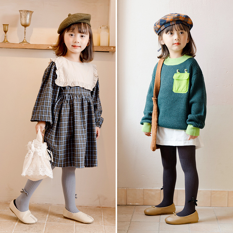 Quần Tất Len Cả Bàn, Quần Legging Len 1-9 Tuổi Rẻ Đẹp Cho Bé Gái