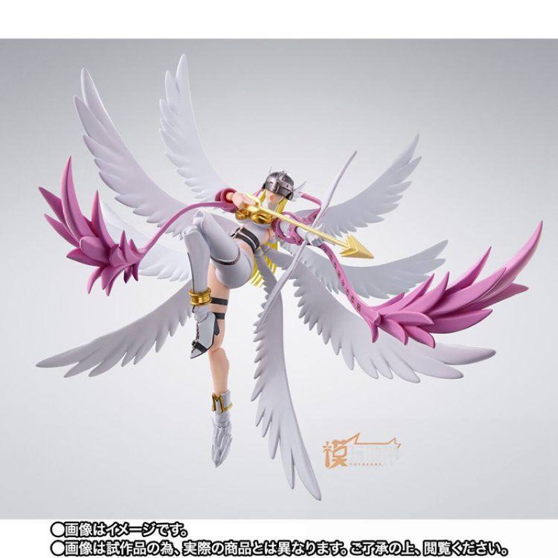 Mô hình nhân vật Angewomon Digimon SHF hàng chính hãng Bandai cử động khớp