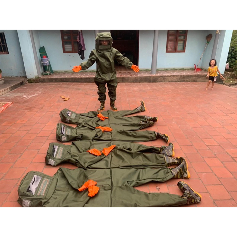 BỘ QUẦN ÁO BẮT ONG BẰNG VẢI KAKI SIÊU BỀN BỈ TẶNG THÊM QUẠT MÁT