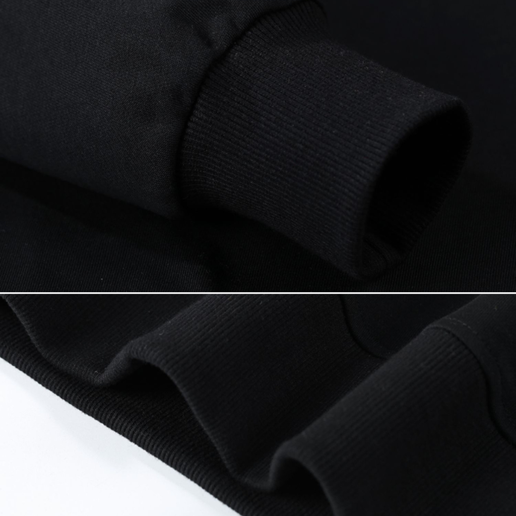 Áo Khoác Hoodie Nỉ Trơn 5 Màu Nam Nữ Form Rộng Chất Nỉ Cotton 2 Lớp Dày Ulzzang Unisex bomhouse