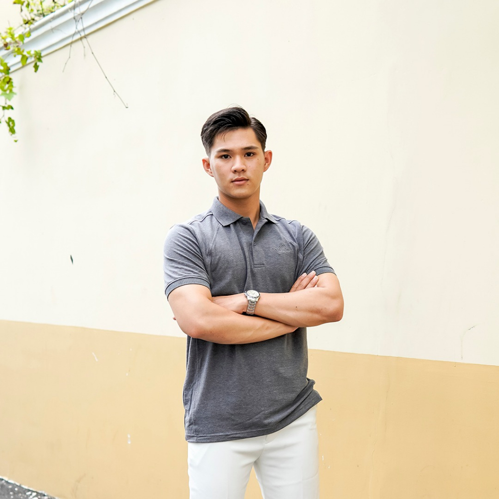 Áo thun polo nam basic dệt sợi cotton dày dặn, thoáng mát, lên form chuẩn đẹp | Sgimstudio