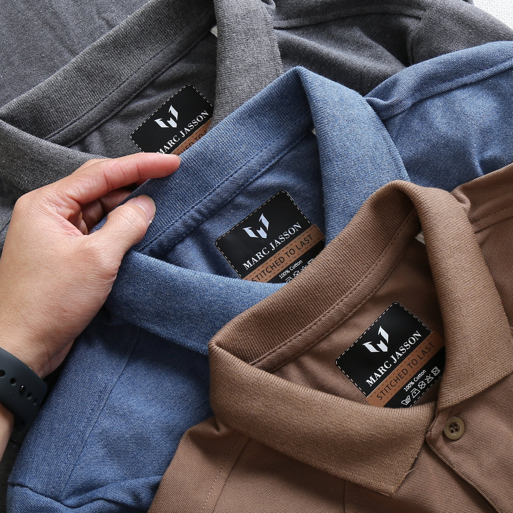 Áo thun polo nam basic dệt sợi cotton dày dặn, thoáng mát, lên form chuẩn đẹp | Sgimstudio