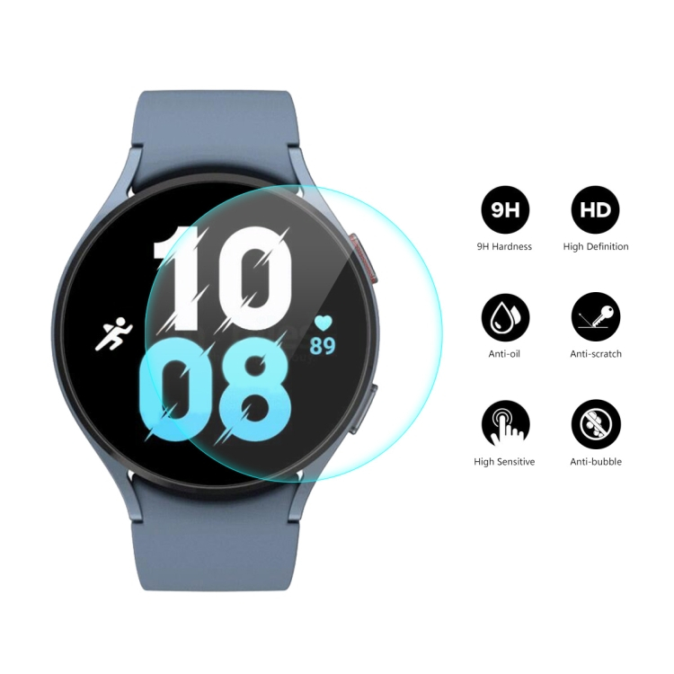 Dán Màn Hình Kính Cường Lực 9H Cho Galaxy Watch 6 40mm 44mm classic 43mm 47mm Chống Vỡ Không Bám Vân Tay SWASTORE