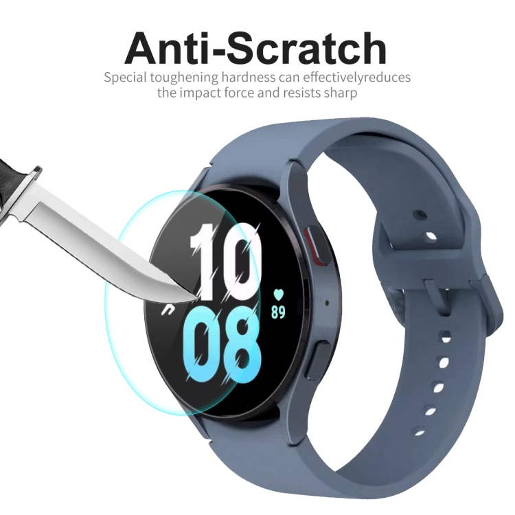 Dán Màn Hình Kính Cường Lực 9H Cho Galaxy Watch 6 40mm 44mm classic 43mm 47mm Chống Vỡ Không Bám Vân Tay SWASTORE