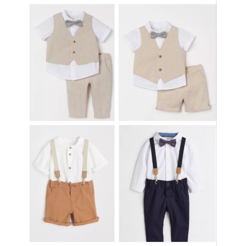 Set bộ công tử 3 chi tiết chuẩn HM