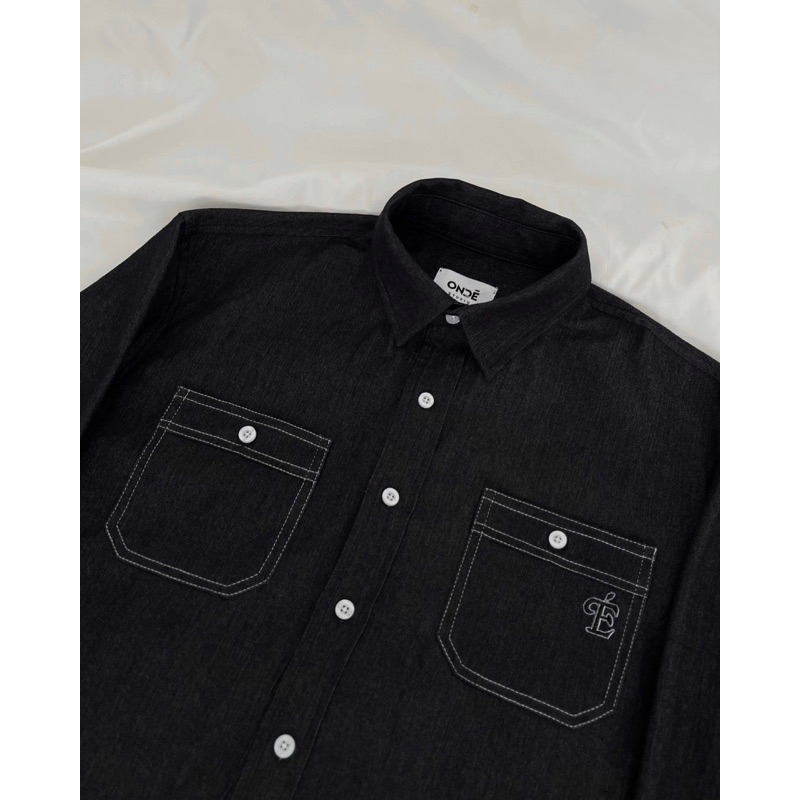 ÁO SƠ MI DENIM DÀI TAY VERSION 2 By ONDÉ