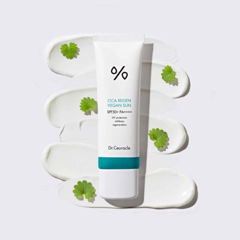 Kem chống nắng thuần chay Dr. Ceuracle Cica Regen Vegan Sun SPF50+/PA++++ 50ml