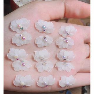 Hoa bột nail - hoa nửa vẽ