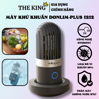 Máy khử khuẩn thực phẩm rau củ quả DONLIM chính hãng, donlim giúp khử trùng thực phẩm, loại bỏ các chất trừ sâu BH 5 năm