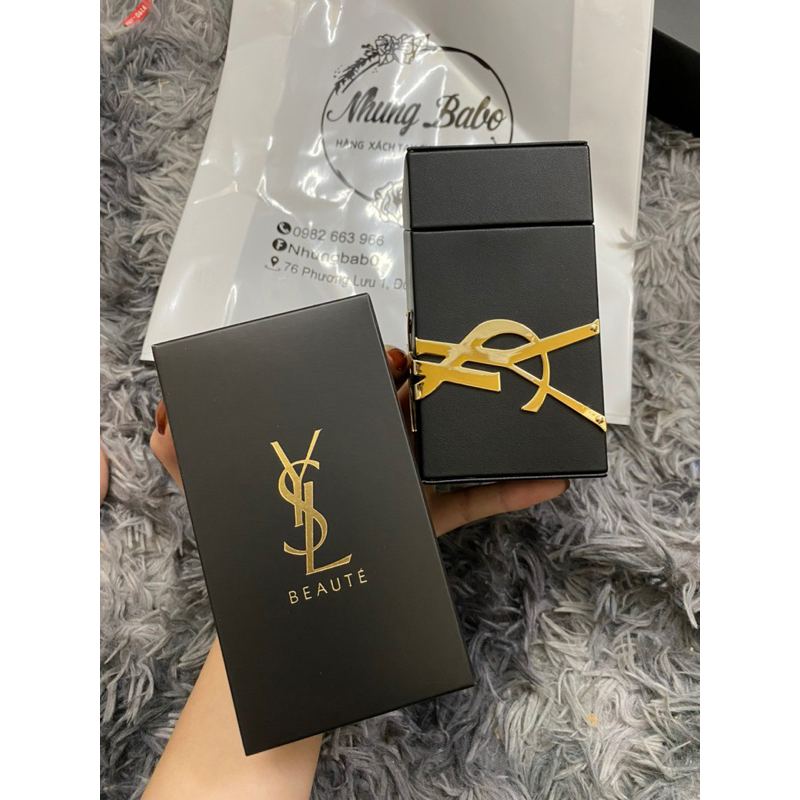 Clutch mini tách set gift Ysl