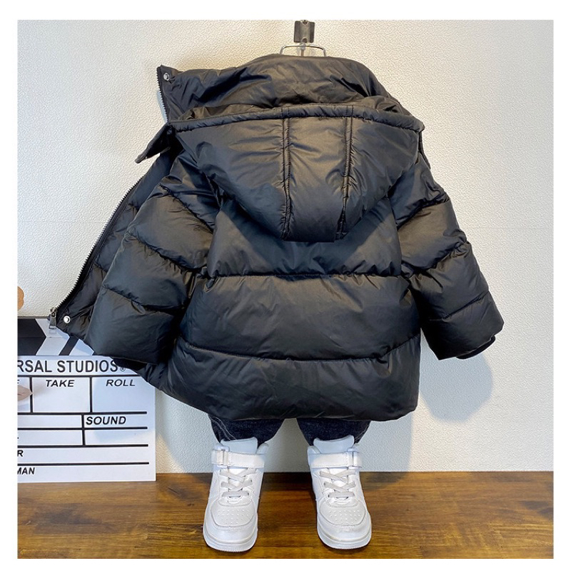 Áo khoác phao béo cho bé trai trần bông siêu nhẹ size đại cho bé 15-45kg FROM TO KO TĂNG SZ