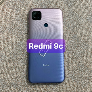 Lưng vỏ Redmi 9C ,kèm khay sim,phím,kính camera