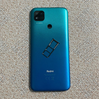 lưng vỏ Redmi 9C ,kèm khay sim,phím,kính camera