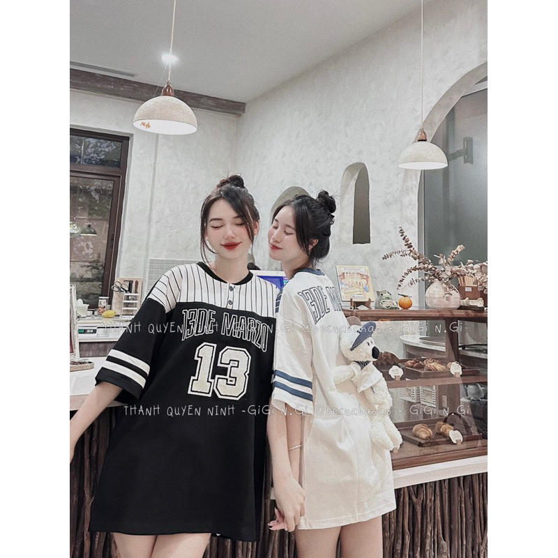 Áo phông 13DMZ Gấu bóng chày