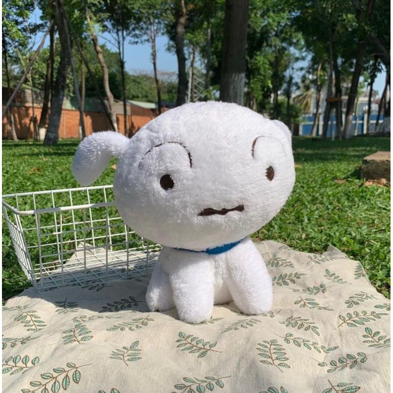 Gấu bông chó tuyết shin chan lông xù