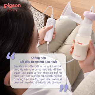 Máy Hút Sữa Điện Đôi GoMini Pigeon + Van sữa (IC)