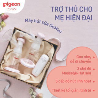Máy Hút Sữa Điện Đôi GoMini Pigeon + Van sữa (IC)