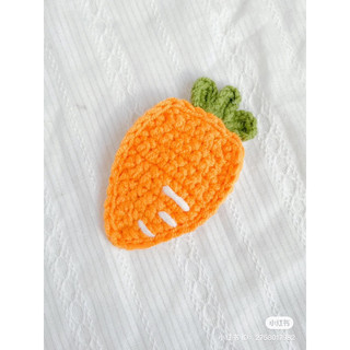 DIY Kẹp tóc thỏ và cà rốt bằng len Handmade