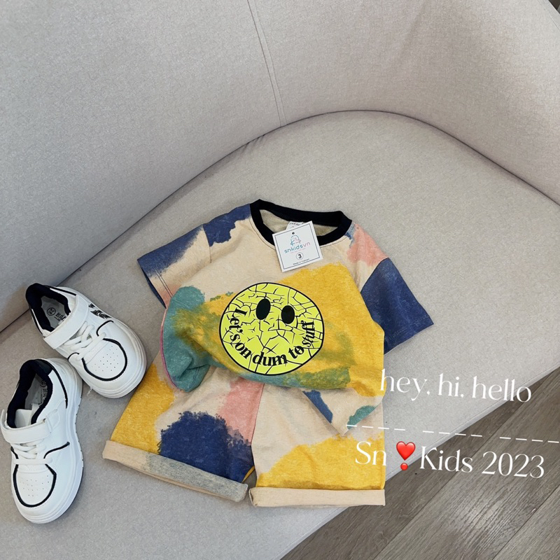 Bộ loang mặt cười cho bé