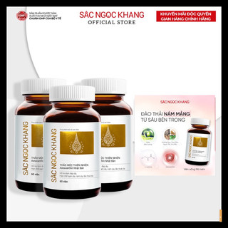 Combo 3 hộp viên uống sắc ngọc khang vi tảo lục Nhật Bản