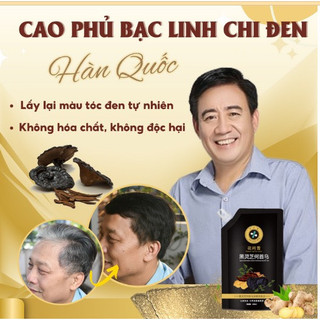 Cao phủ bạc linh chi đen Hàn Quốc dầu gội phủ bạc linh chi đen phủ đen mái tóc nuôi dưỡng tóc đen khỏe bóng mượt 240ml
