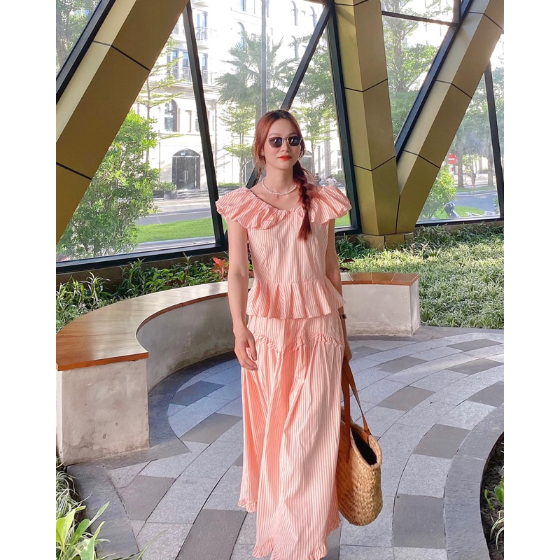 𝐃𝐮𝐥𝐜𝐢𝐞 𝐒𝐞𝐭 - Set áo váy peplum