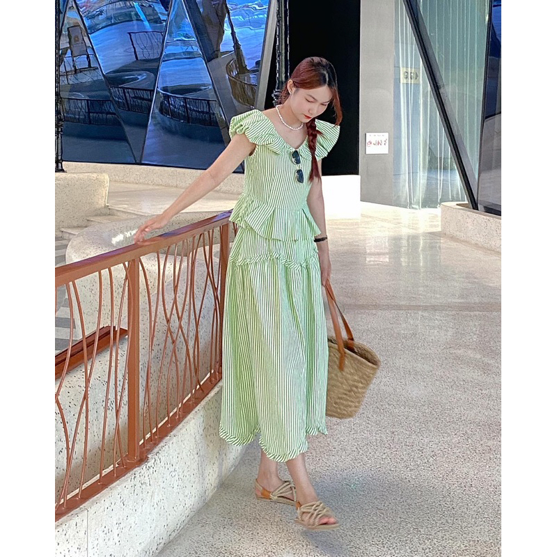 𝐃𝐮𝐥𝐜𝐢𝐞 𝐒𝐞𝐭 - Set áo váy peplum