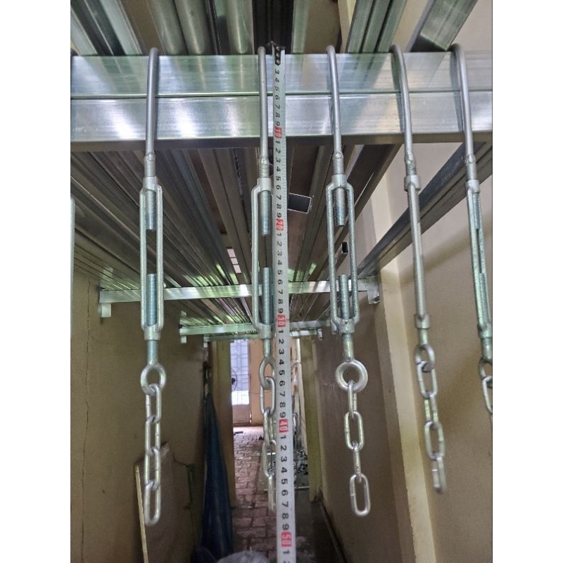 Combo 2 cái tăng đơ xích baga chở hàng M12 tăng đưa cảo cáp móc ba ga