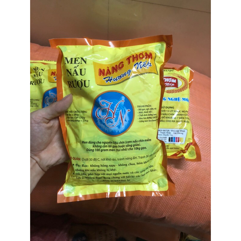 MEN NẤU RƯỢU NÀNG THƠM  gói 500g