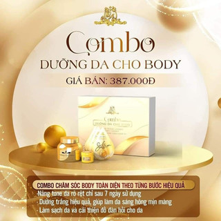Chính hãng] combo dưỡng da cho body collagen x3 - body collagen x3 + tắm trắng collagen x3 + kích trắng collagen x3