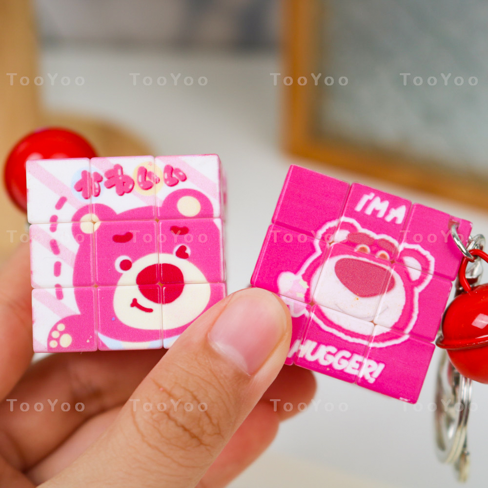 Móc khóa rubik mẫu hoạt hình dễ thương cute TooYoo BK00159