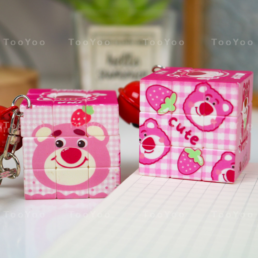 Móc khóa rubik mẫu hoạt hình dễ thương cute TooYoo BK00159