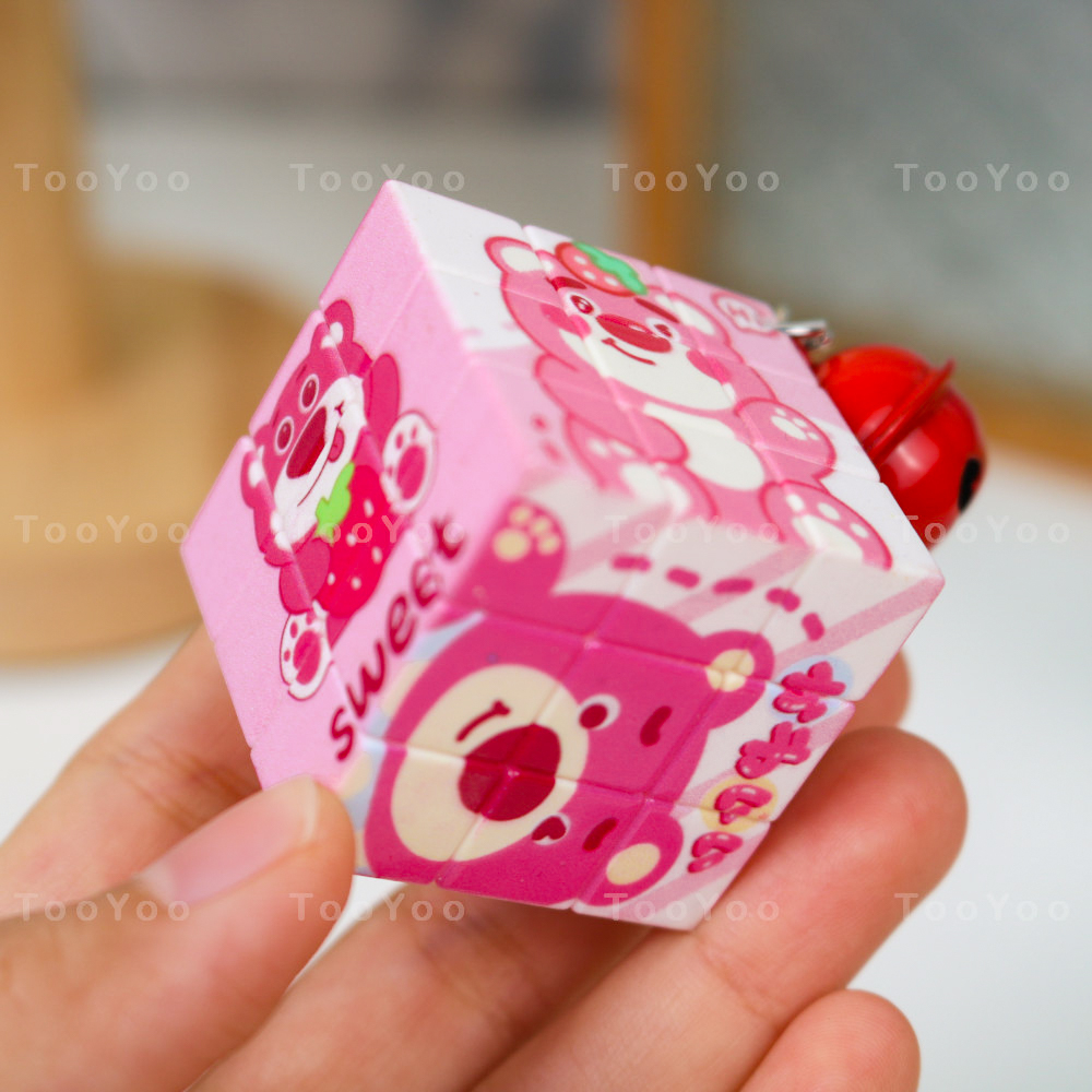 Móc khóa rubik mẫu hoạt hình dễ thương cute TooYoo BK00159
