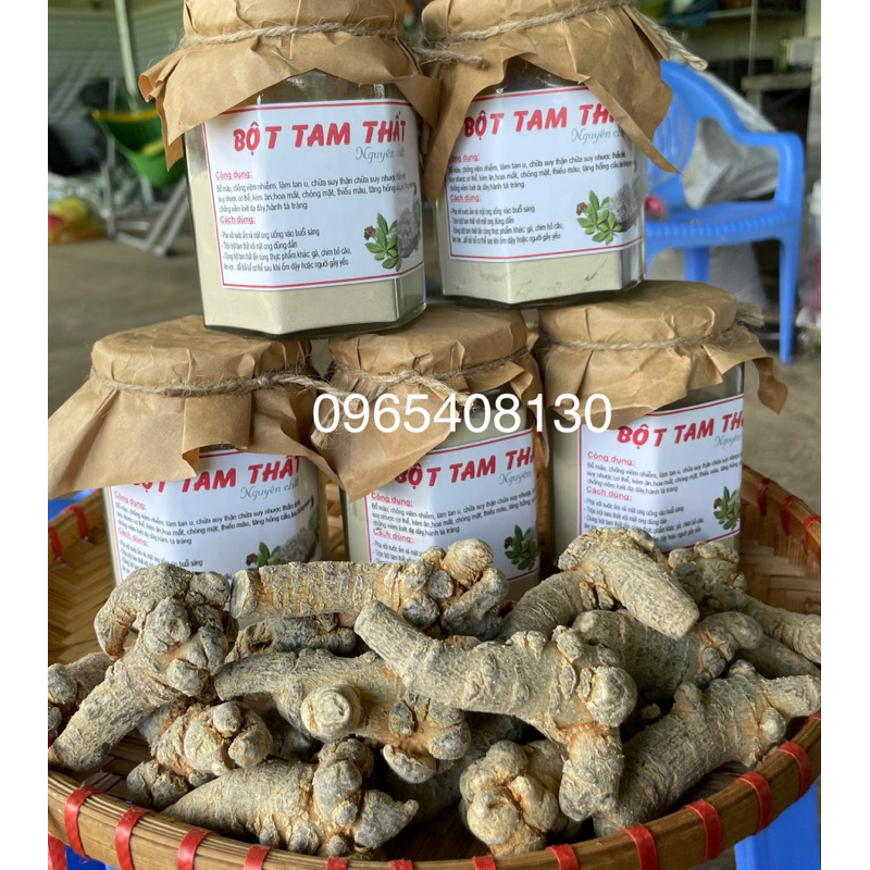 Bột Tam Thất Bắc Chuẩ Của Củ 55 Siêu Chuẩn ( Tây Bắc Shop )