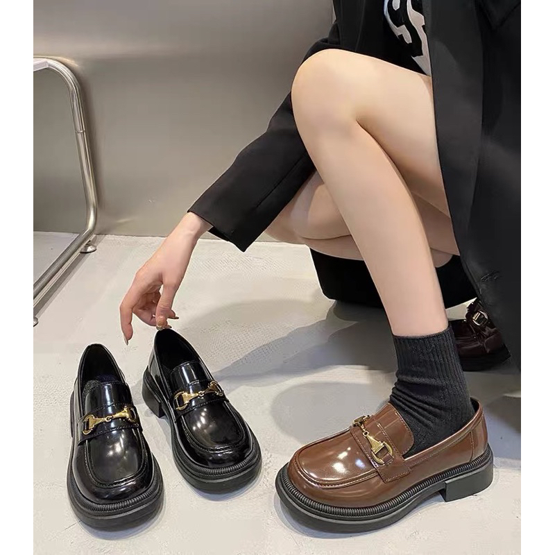 GIÀY LƯỜI OXFORD GIÀY LOLITA BÚP BÊ CAO TREND 2023