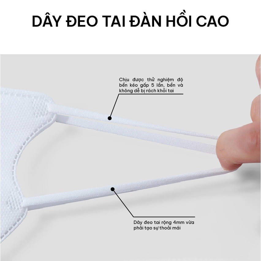 [ Thùng 100 Cái ] Khẩu Trang 5D THÁI LAN , 5D MASK CAREION Chống Tia UV , Kháng Khuẩn Đủ Màu Sắc