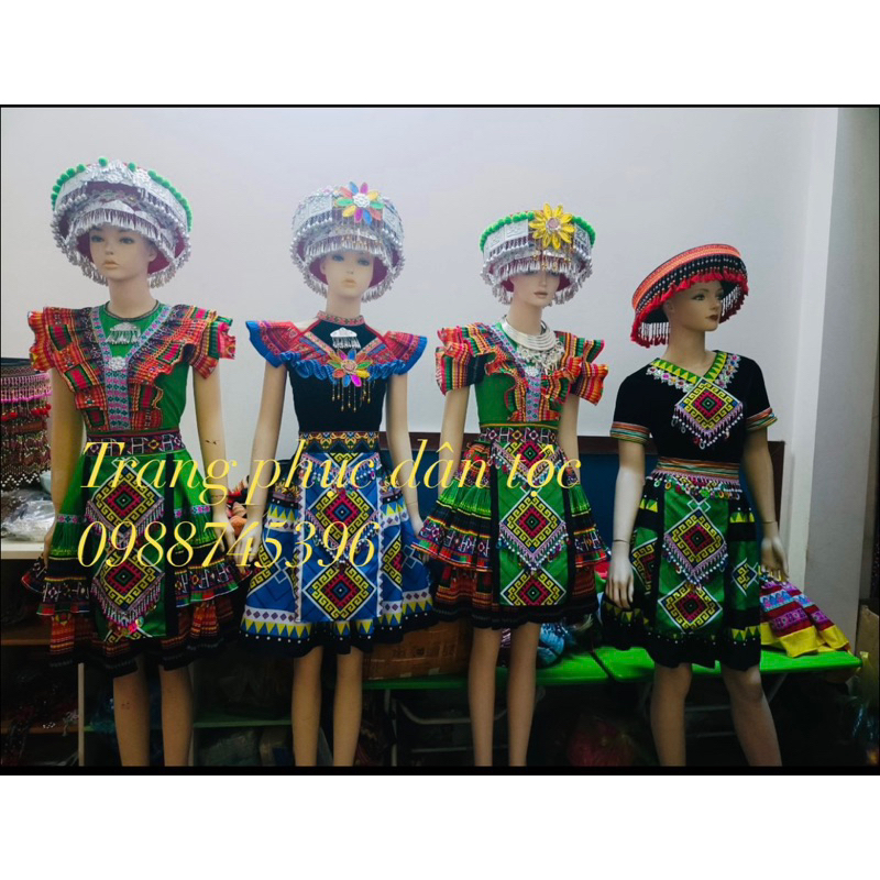 Trang phục dân tộc Môngnam, nữ