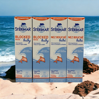 Sterimar Blocked nose baby xịt mũi xoang giảm nghẹt của Pháp