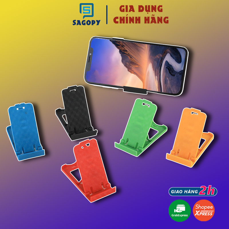 Giá đỡ điện thoại để bàn bỏ túi S P có chân đế bằng nhựa giá rẻ