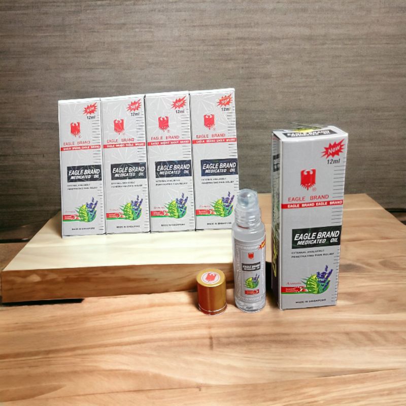 Dầu gió lăn trắng xanh vàng 12ml