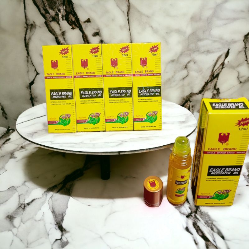 Dầu gió lăn trắng xanh vàng 12ml
