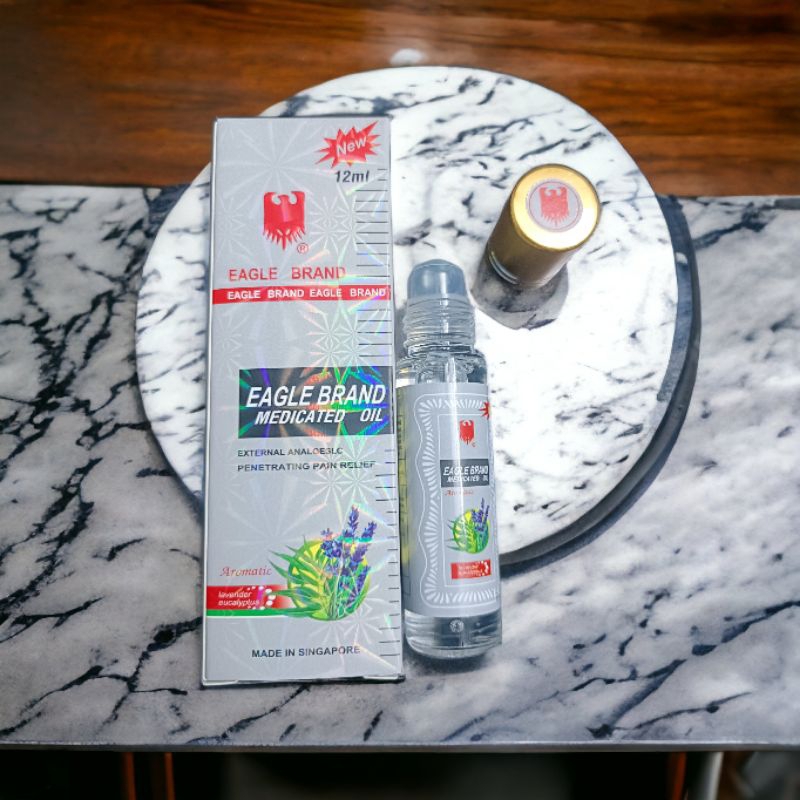 Dầu gió lăn trắng xanh vàng 12ml