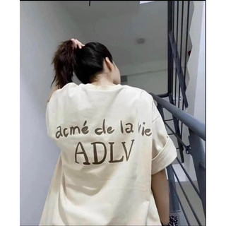 Áo Phông Logoo ADLV Màu Kem Siu Cấp