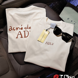 Áo Phông Logoo ADLV Màu Kem Siu Cấp