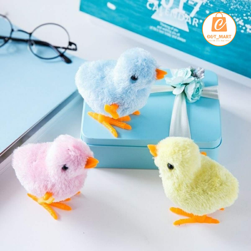 Đồ chơi trẻ em gà con nhảy lon ton, Trò chơi gà con vặn cót chạy nhảy vui nhộn cho bé chơi cả ngày